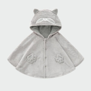 poncho enfant chat