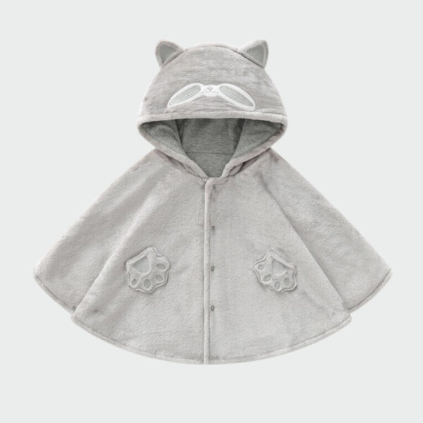 poncho enfant chat