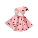 Poncho à capuche pour enfant