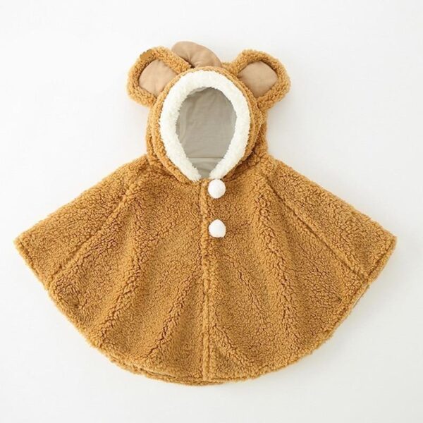 Poncho Enfant Marron