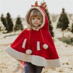 poncho polaire pour enfant