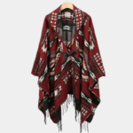 mode poncho ethnique