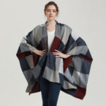 poncho femme automne