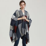 poncho chic féminin