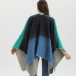 poncho polyvalent pour femme