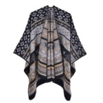 Poncho style décontracté