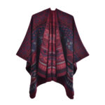 Poncho féminin automne