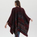 Poncho ethnique bohème