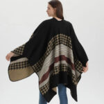 poncho élégant femme