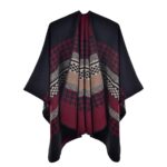 poncho chic femme