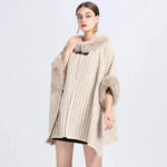 poncho élégance pour femme