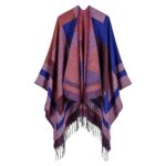 poncho doux et chaud