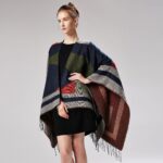 poncho tendance femme