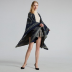 poncho élégant femme