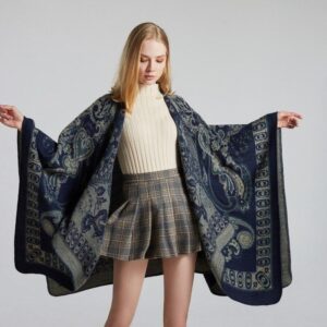 poncho femme grande taille
