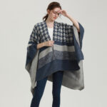poncho élégance hiver