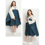 poncho anti-pluie élégant
