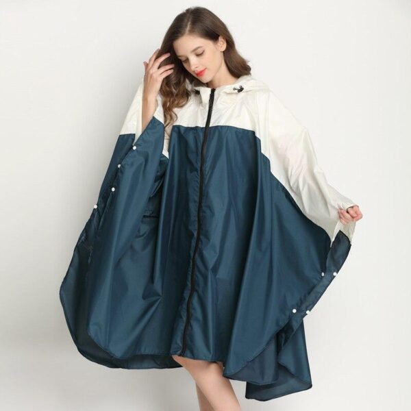poncho femme imperméable