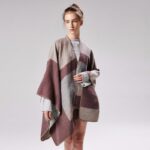 mode Poncho Femme Moderne