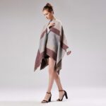 Poncho Femme Moderne chic