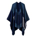Poncho Femme Moderne hiver