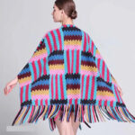 poncho hiver femme