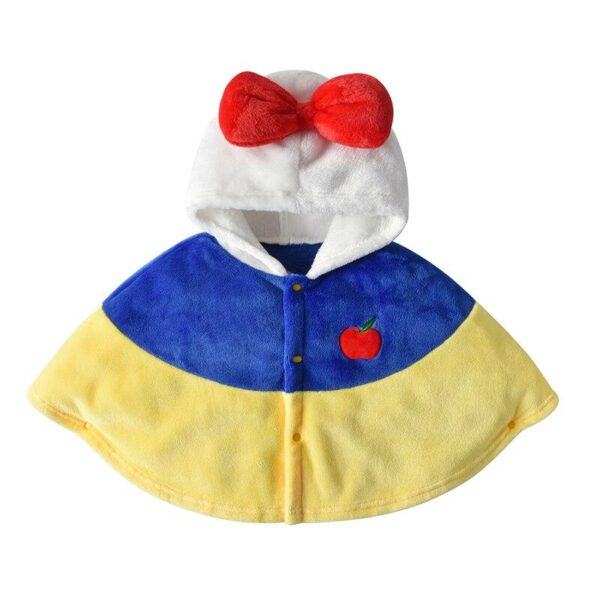 poncho enfant Blanche Neige