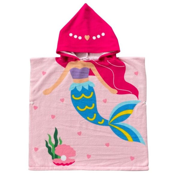 poncho fille pour plage