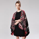 Poncho automne femme