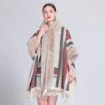 Élégance bohème poncho