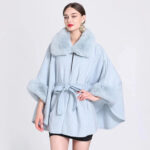 Poncho Fourrure Femme