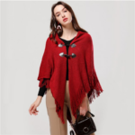 poncho chic franges
