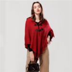 poncho hiver femme