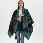 poncho équestre femme