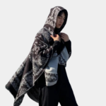 Poncho élégant homme