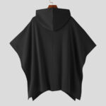 poncho hiver streetwear
