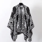 Poncho chaud pour homme