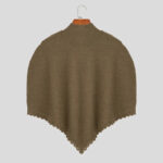 poncho kaki homme