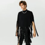 Poncho streetwear élégant