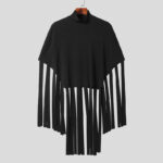 Poncho homme style urbain