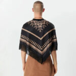 poncho homme tendance