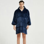 poncho d'hiver homme