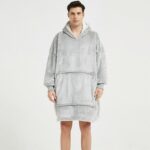 poncho polaire chaud