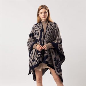 poncho indien chic