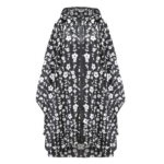 Poncho Long Pluie noir