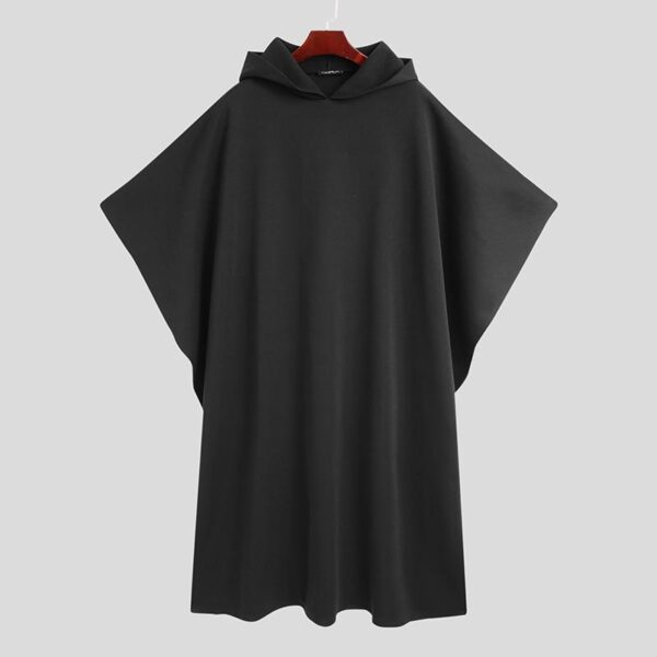 poncho long homme