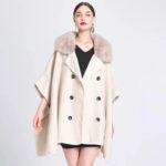 Manteau poncho chic