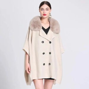 Poncho élégant femme