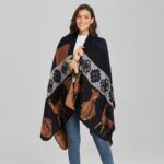 mode poncho femme
