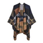 poncho tendance femme